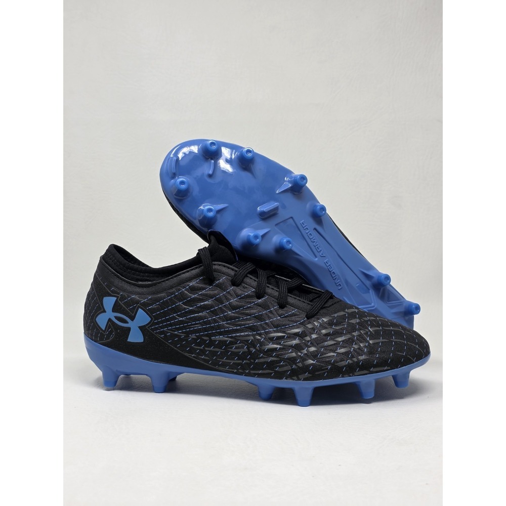 Under Armour Magnetico Select 5 FG 6000545-001 Youth Size 6Y Black Soccer New